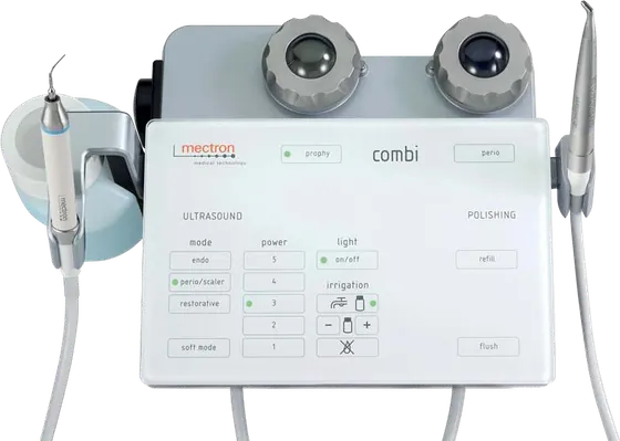 Mectron Combi Touch ultrason ve air polishing cihazı