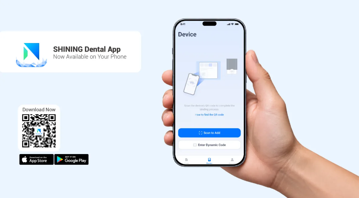 SHINING Dental mobil uygulaması