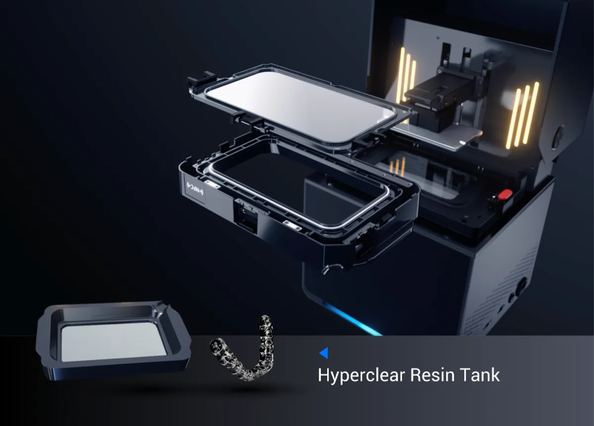 Hızlı çıkarmalı tank filmi ve HyperClear tank